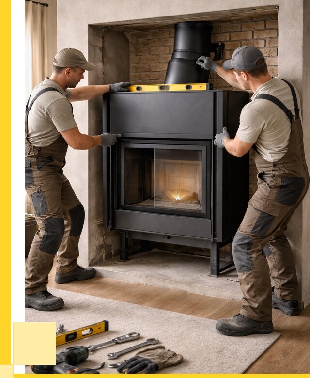 Установка каминных топок в Острогожске под ключ от 18776 р. | ЭриданСтг