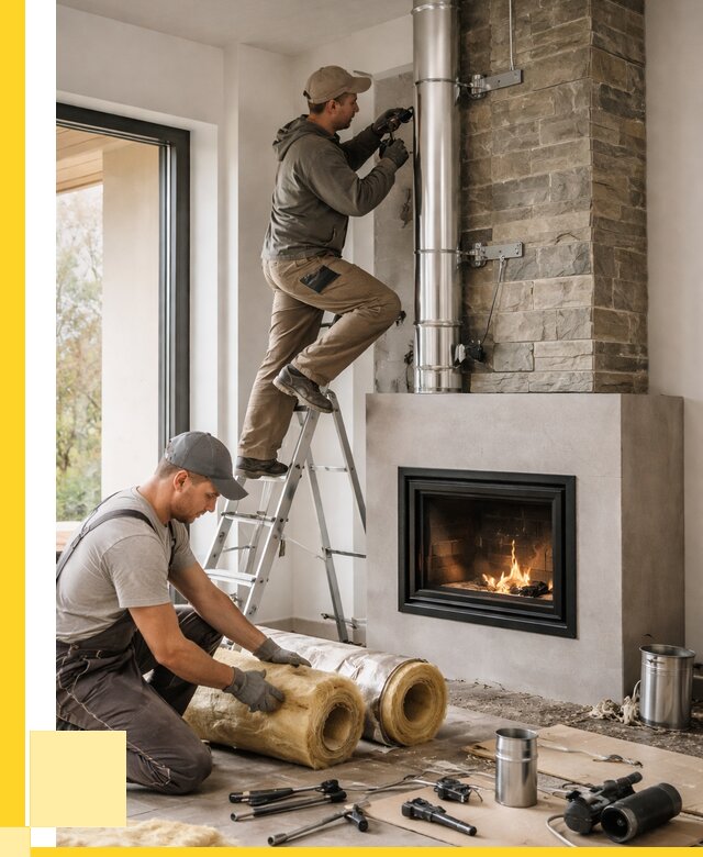 Монтаж дымоходов для каминов в Острогожске от 15647 р. ЭриданСтг