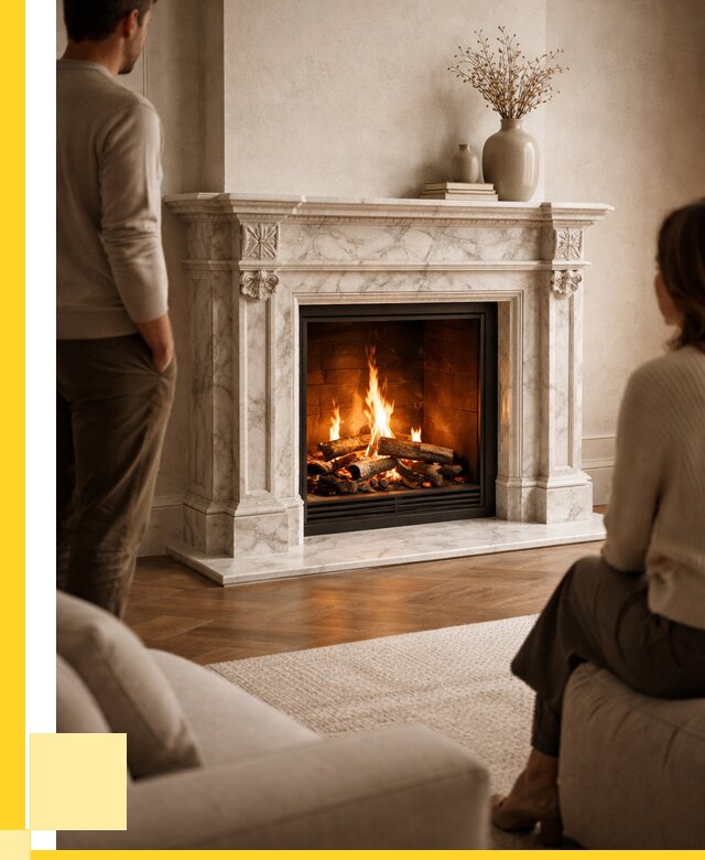 Мраморные камины под ключ в Острогожске от 260775 р. | ЭриданСтг