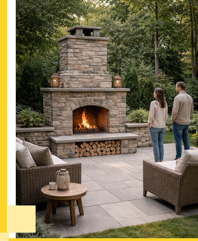 Уличные камины из кирпича в Острогожске от 156465 р. | ЭриданСтг