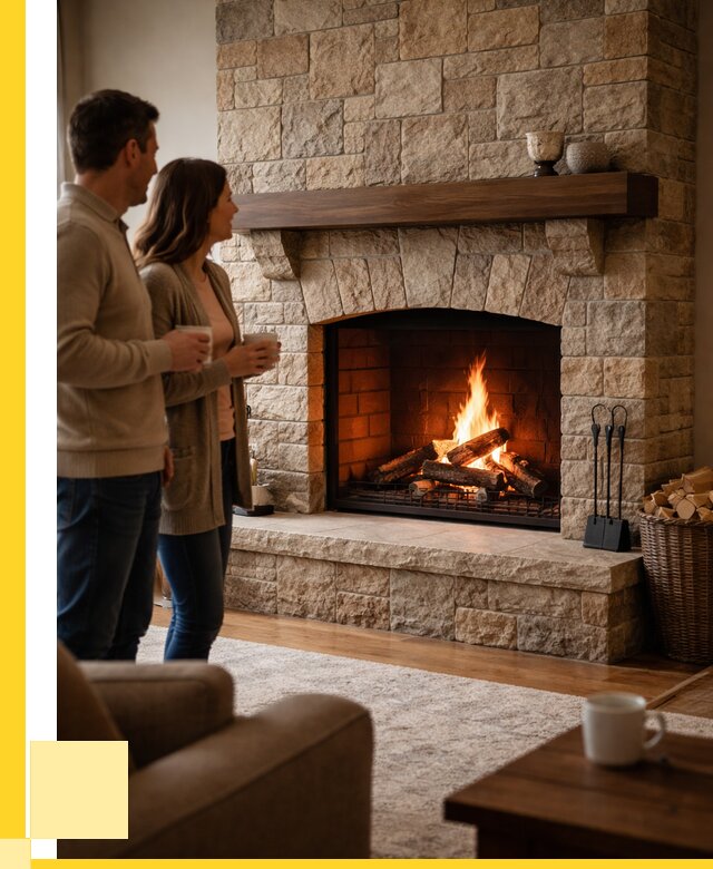 Каменные камины на заказ в Острогожске от 187758 р. | ЭриданСтг