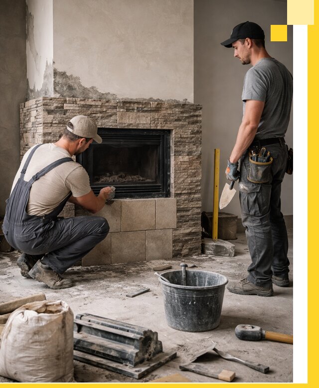 Камины под ключ в Острогожске: проект, изготовление и монтаж