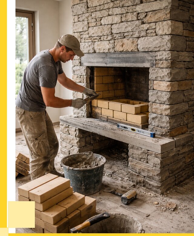 Кладка каминов и камина в Острогожске от 26078 р. ЭриданСтг