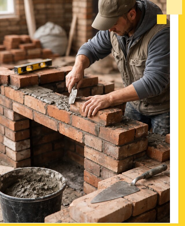 Кладка каминов под ключ в Острогожске профессиональная отделка и монтаж