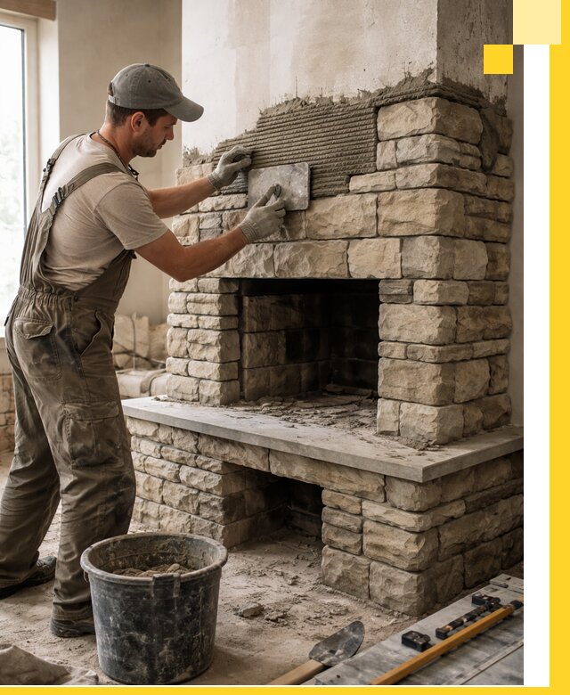 Строительство каминов под ключ в Острогожске от проектирования до монтажа