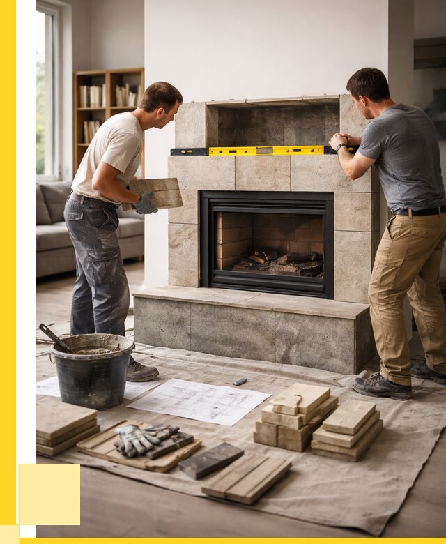 Монтаж каминов и установка в Острогожске от 46940 р. | ЭриданСтг