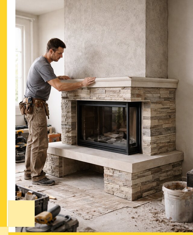 Изготовление каминов под ключ в Острогожске от 156465 р. | ЭриданСтг