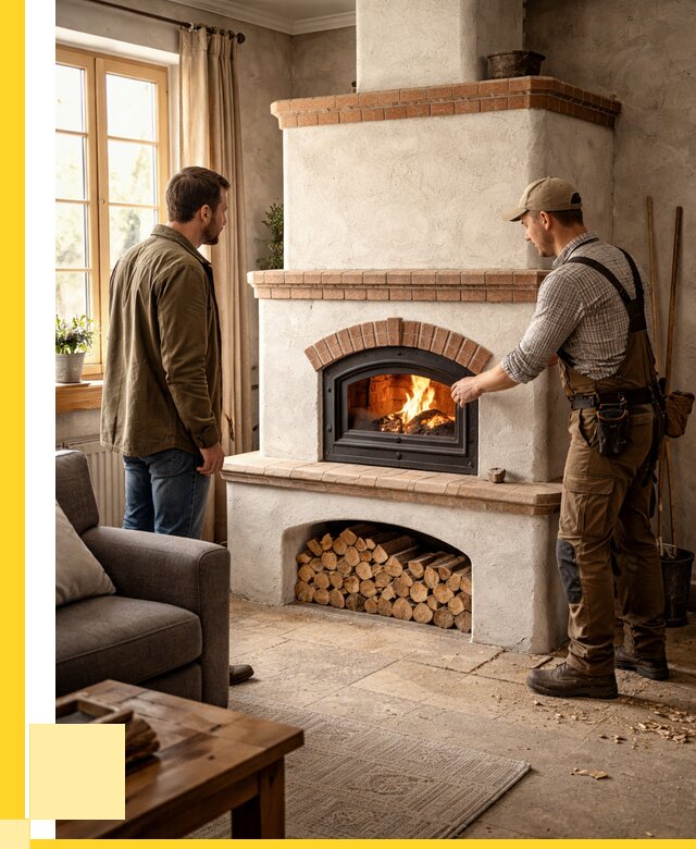 Печи камины в Острогожске: кирпичные, изразцовые от 62586 р. | ЭриданСтг