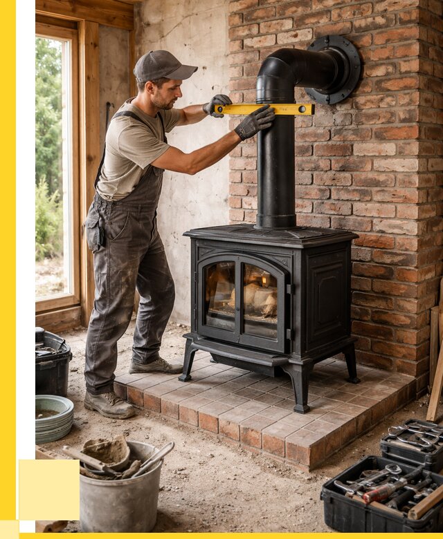 Монтаж печей установка банной печи в Острогожске от 15647 р. | ЭриданСтг