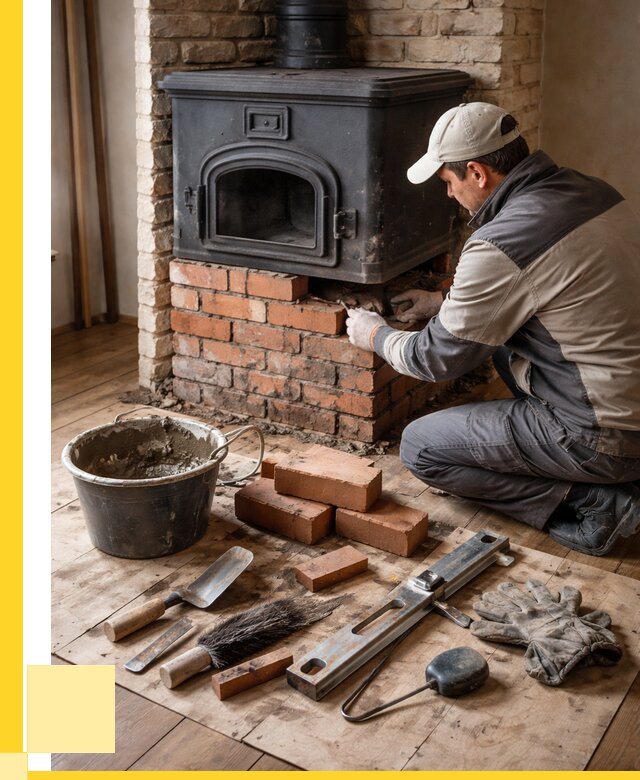 Ремонт печей в Острогожске от 12517 р., услуги печника ЭриданСтг