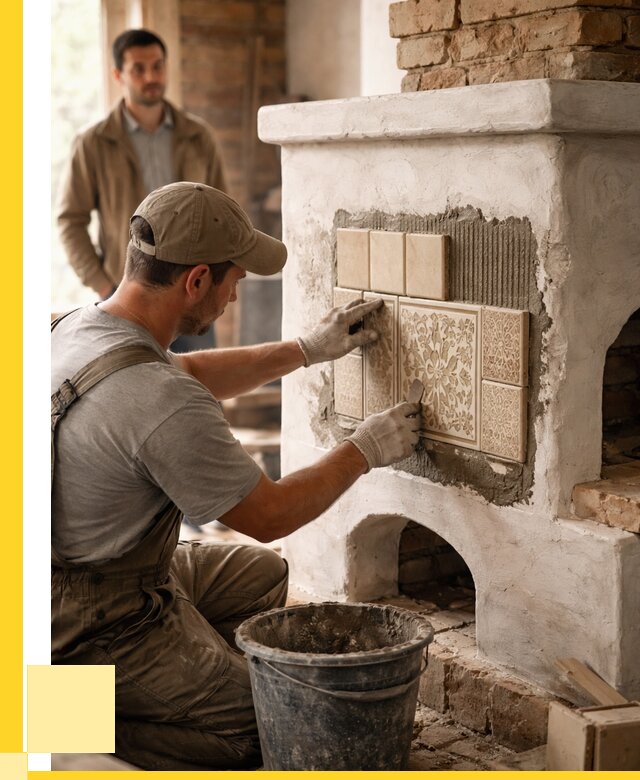 Отделка печей и банных печей в Острогожске от 36509 р. | ЭриданСтг