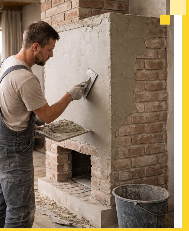 Отделка печей и облицовка каминов в Острогожске под ключ