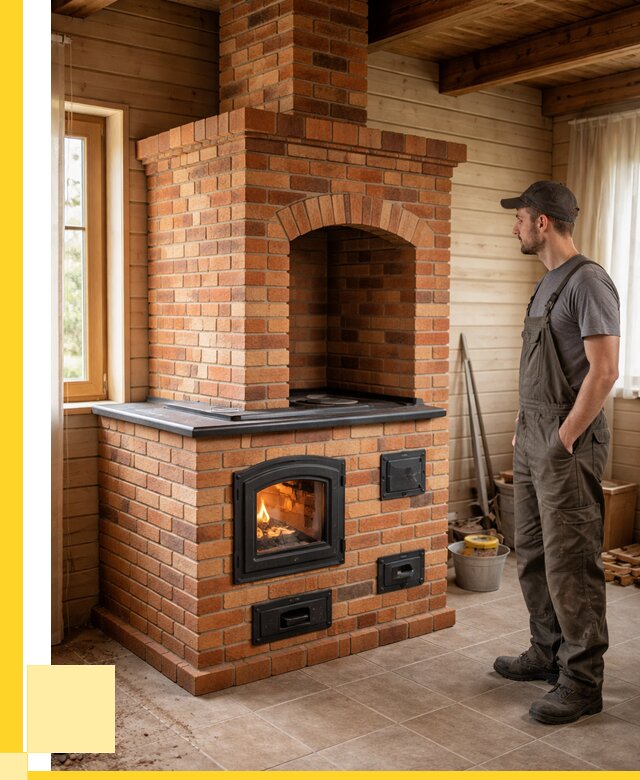 Кирпичные печи в Острогожске: купить от 156465 р. | ЭриданСтг