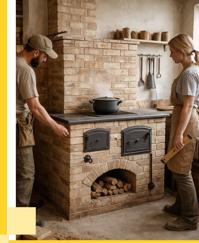 Варочно отопительные печи в Острогожске от 93879 р. | ЭриданСтг