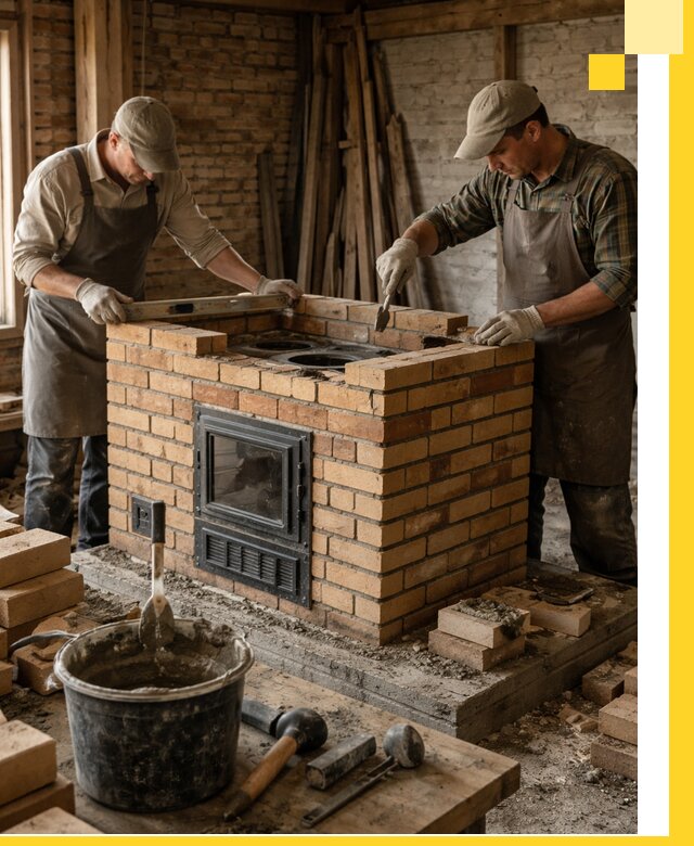 Изготовление и установка варочных печей под ключ в Острогожске