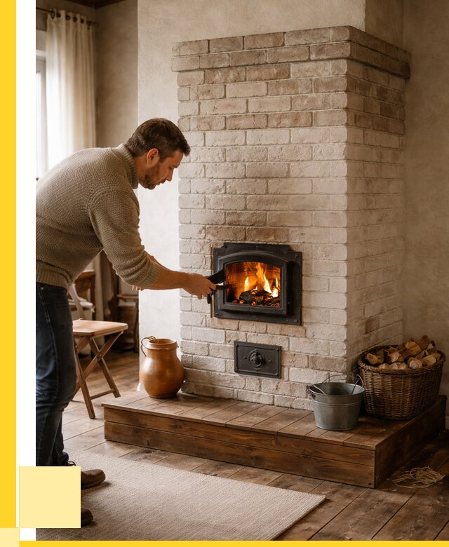 Печь голландка из кирпича в Острогожске от 88664 р. | ЭриданСтг