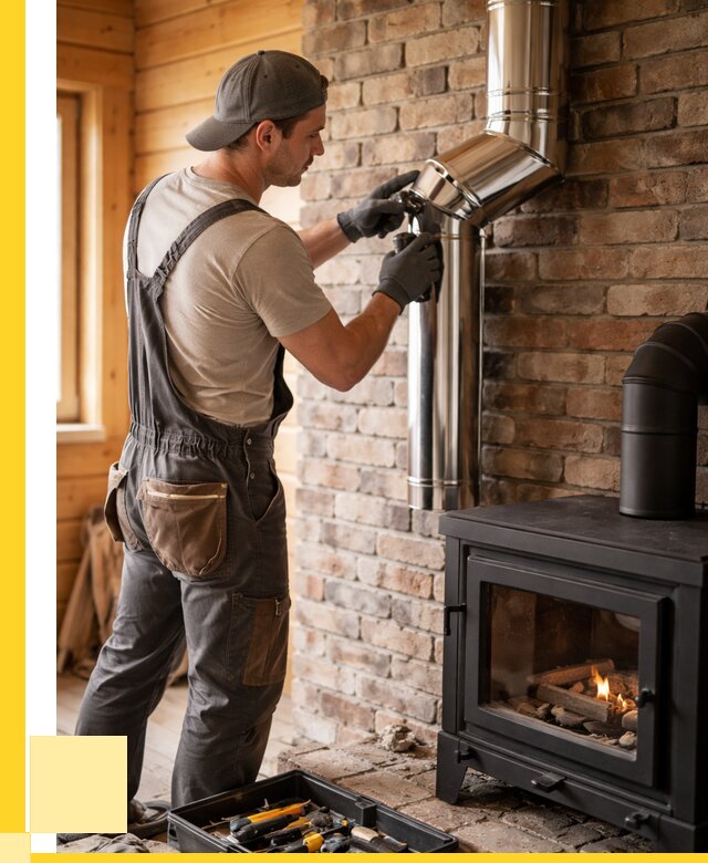 Монтаж дымоходов для печей в Острогожске от 7823 р. | ЭриданСтг