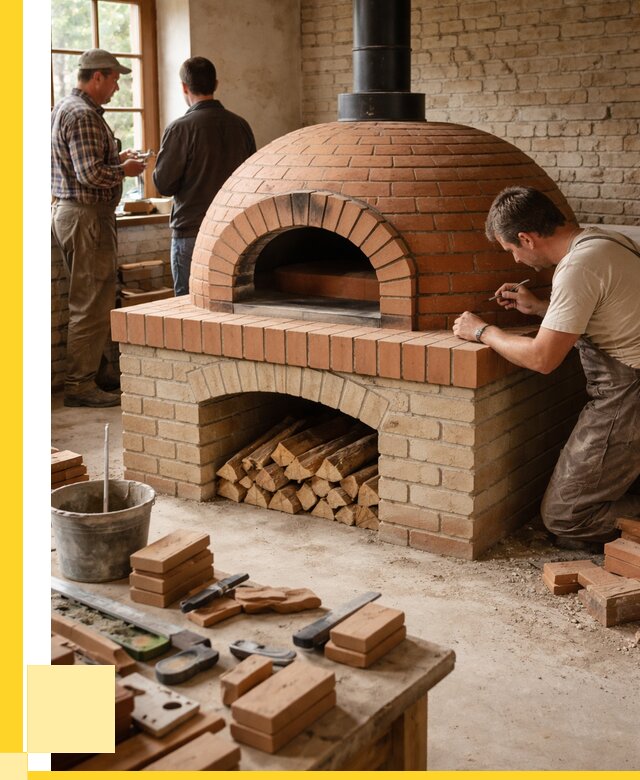 Помпейская печь дровяная для пиццы в Острогожске | ЭриданСтг от 208620 р.