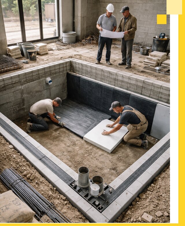 Проекты частных и общественных бассейнов под ключ в Острогожске