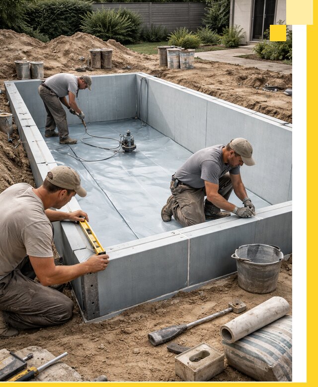 Профессиональный монтаж бассейнов под ключ в Острогожске с гарантией