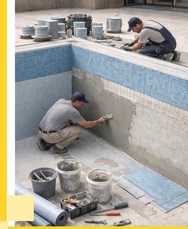 Ремонт и обслуживание бассейнов в Острогожске от 26078 р. | ЭриданСтг