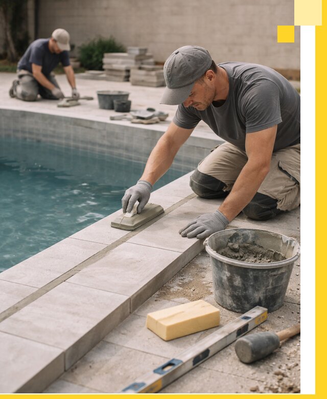 Отделка бассейнов в Острогожске: декоративная отделка и гидроизоляция