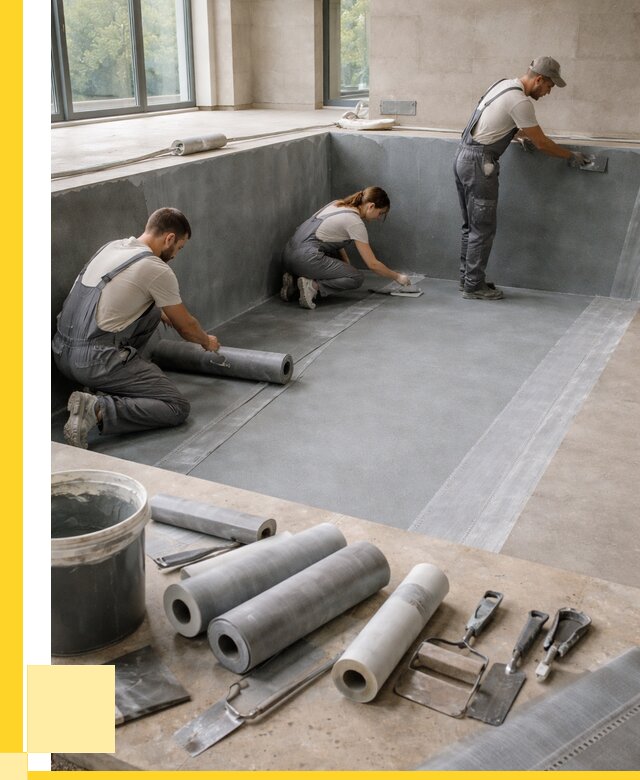 Гидроизоляция бассейнов в Острогожске от 2086 р., ЭриданСтг