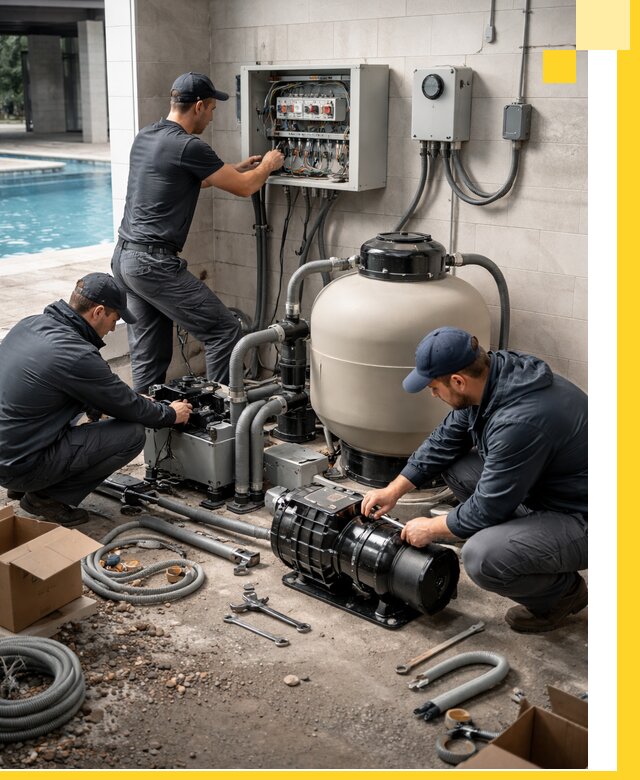 Профессиональный монтаж оборудования для бассейнов в Острогожске