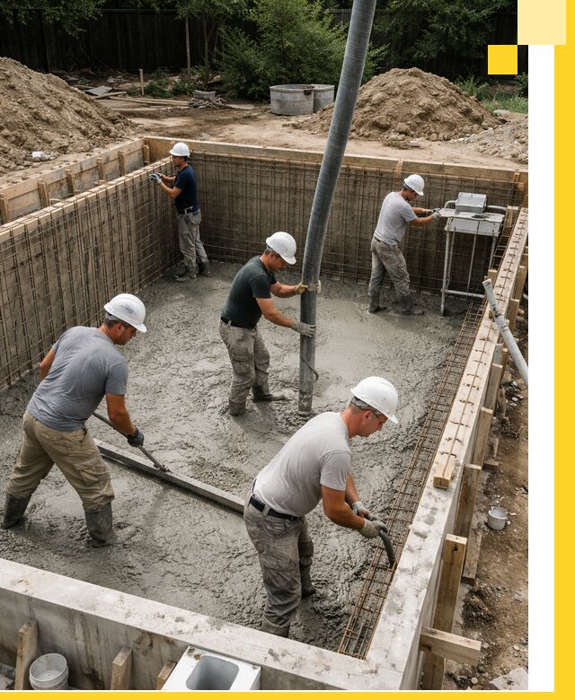 Строительство бетонных бассейнов под ключ в Острогожске