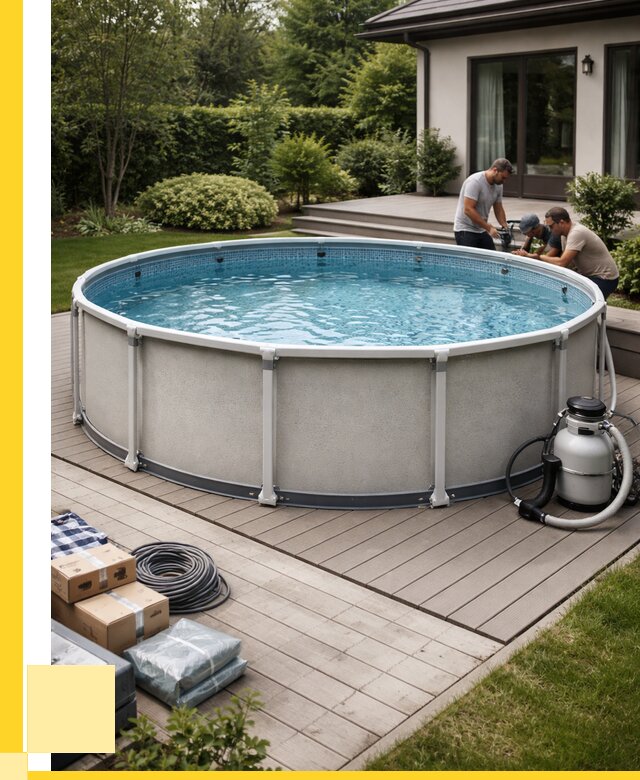 Купить каркасные бассейны в Острогожске от 46940 р. | ЭриданСтг