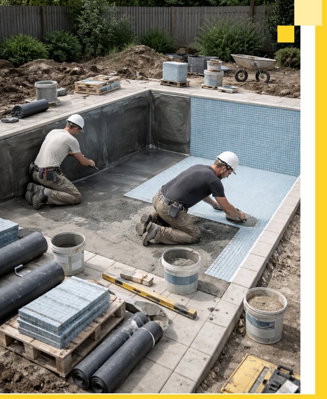 Проектирование и строительство стационарных бассейнов в Острогожске