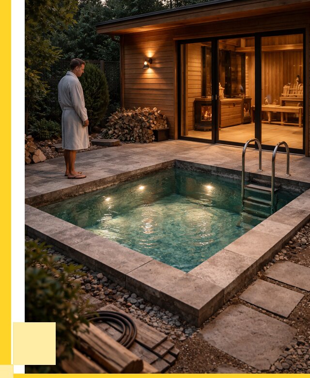 Бани с бассейном под ключ в Острогожске от 99095 р. | ЭриданСтг