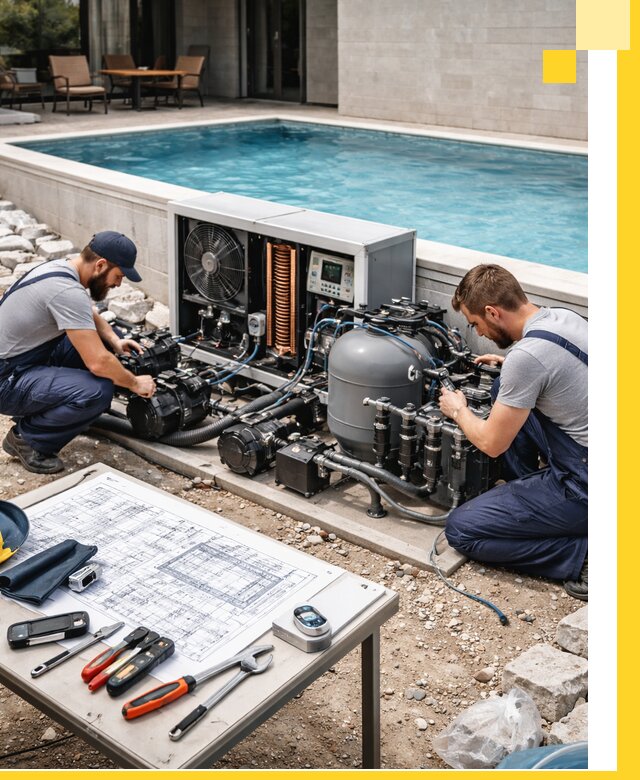 Проектирование и монтаж бассейнов с подогревом в Острогожске