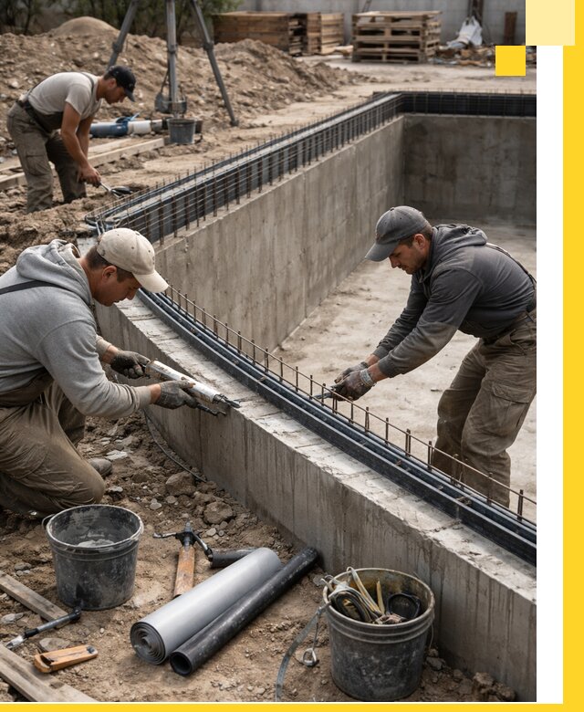 Качественный монтаж чаши бассейна в Острогожске под ключ с гарантией