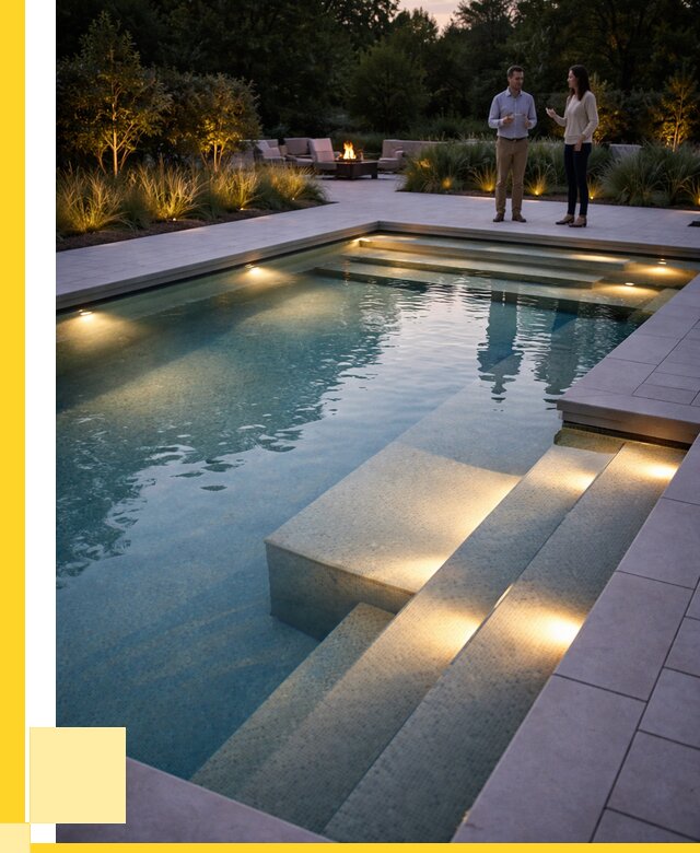 Освещение бассейнов в Острогожске под ключ от 26078 р. | ЭриданСтг