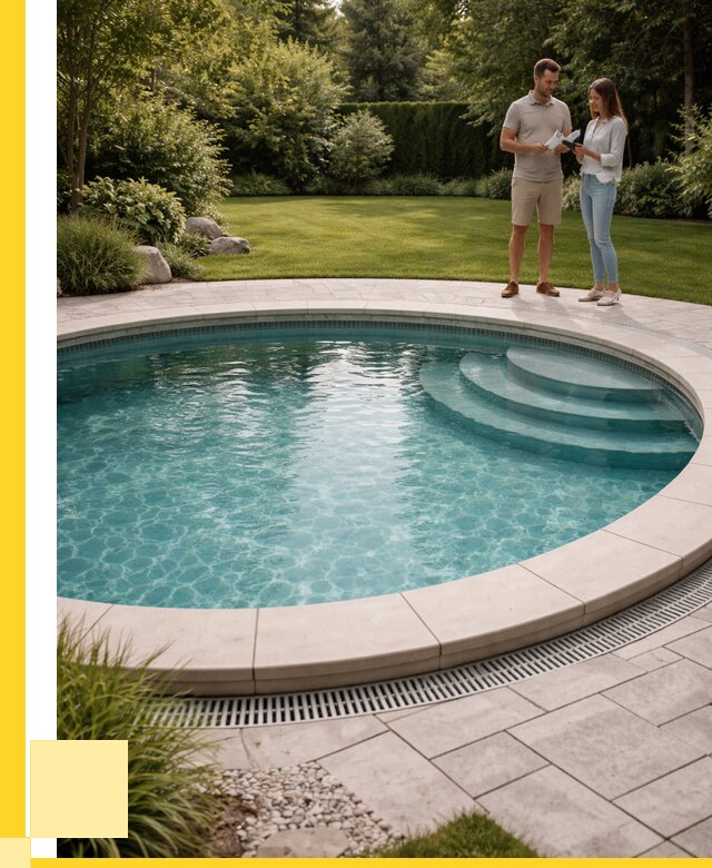 Круглые каркасные бассейны купить в Острогожске от 260775 р. | ЭриданСтг