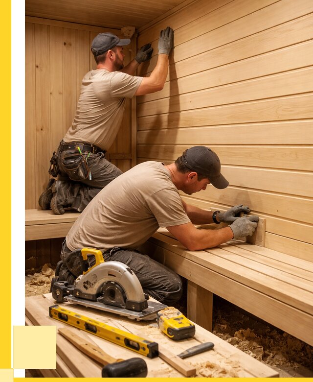 Обшивка саун вагонкой в Острогожске от 2608 р. | ЭриданСтг