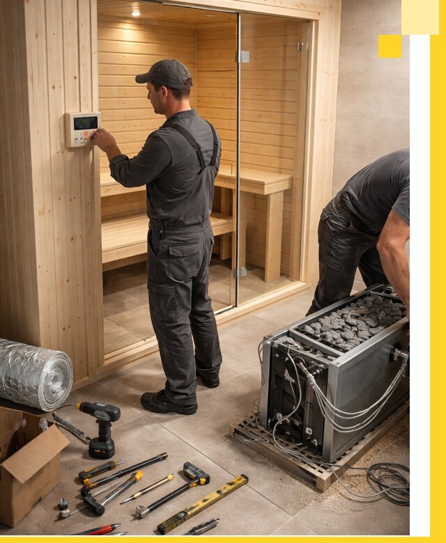 Поставка, установка и монтаж электрических саун в Острогожске