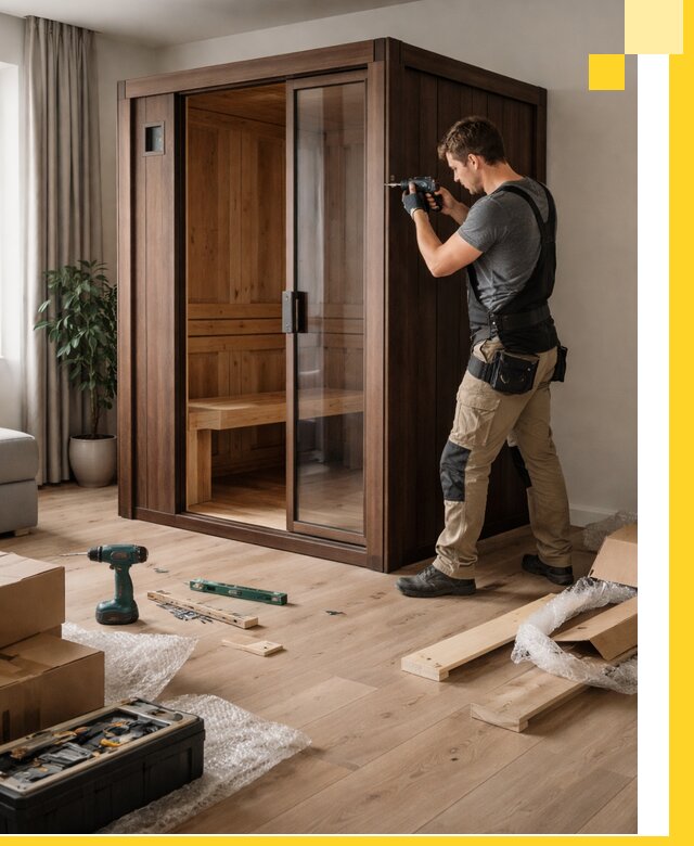 Установка и производство мини саун под ключ в Острогожске