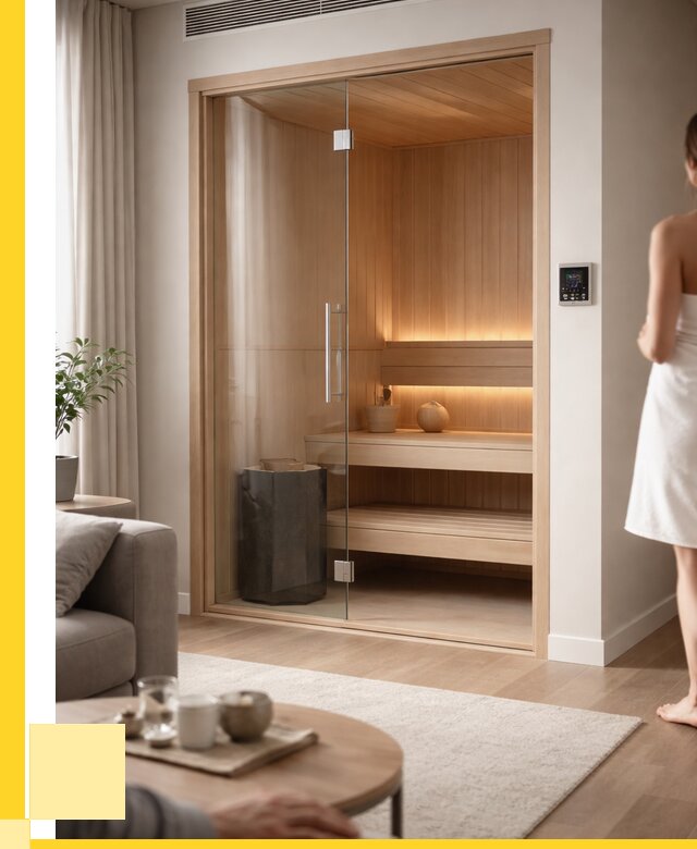 Сауна в квартире под ключ в Острогожске от 125172 р. ЭриданСтг