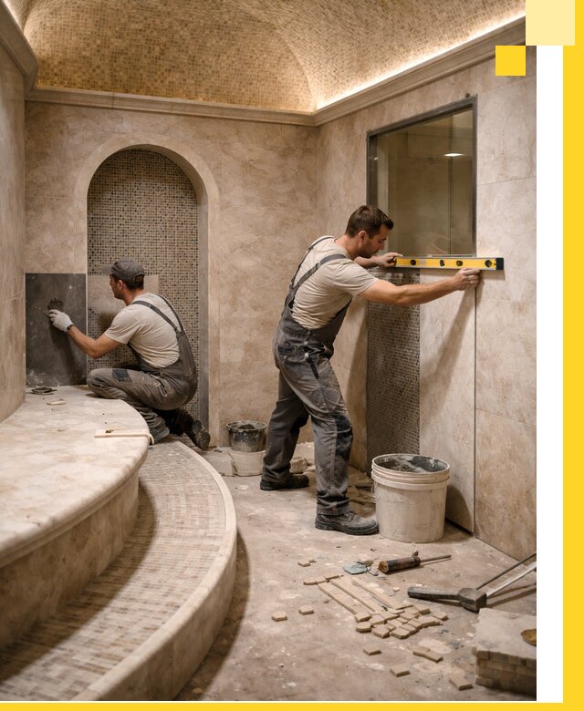 Проектирование и строительство саун с хамамом под ключ в Острогожске