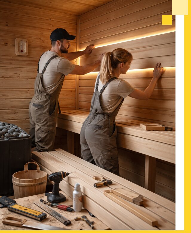 Дизайн саун и бань под ключ с индивидуальным проектом в Острогожске