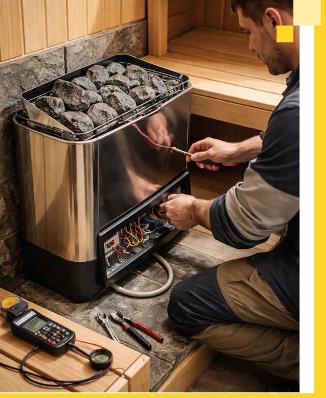 Продажа и установка электрокаменок для саун в Острогожске