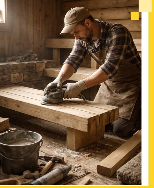 Ремонт бань под ключ в Острогожске с гарантией качества и сроков