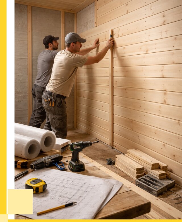 Обшивка бани вагонкой в Острогожске от 1252 р., ЭриданСтг