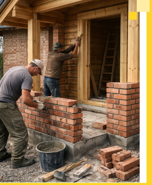 Строительство кирпичных бань под ключ в Острогожске с гарантией качества