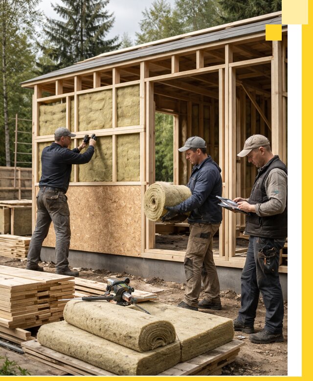 Проектирование и строительство каркасных бань в Острогожске под ключ