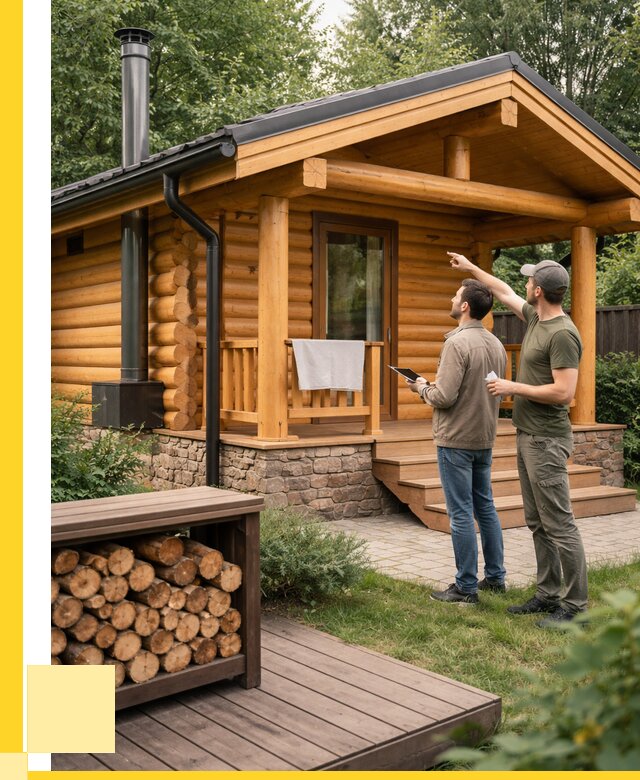 Бани для дачи под ключ в Острогожске от 260775 р. | ЭриданСтг