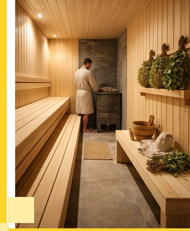 Отделка парной под ключ в Острогожске от 365085 р. | ЭриданСтг