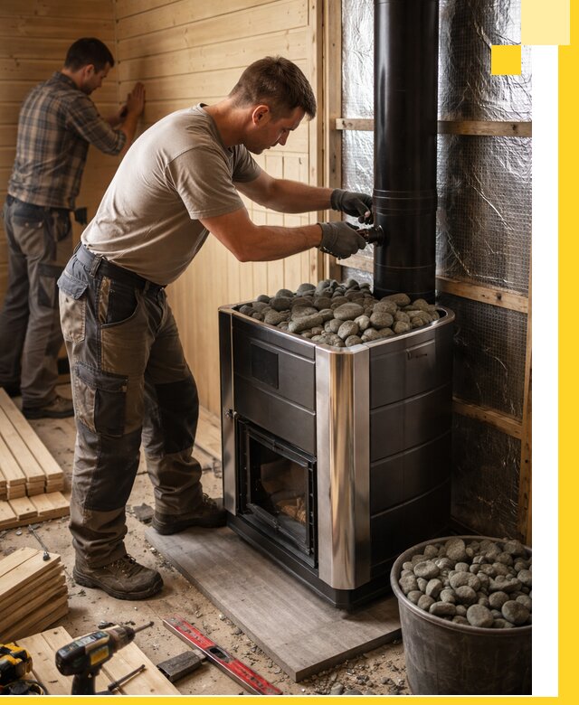 Проектирование и строительство парилок для бани в Острогожске под ключ